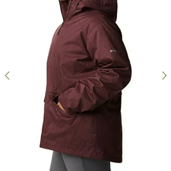 NWOT Columbia 3 way Interchange Jacket - Picture 2 of 8